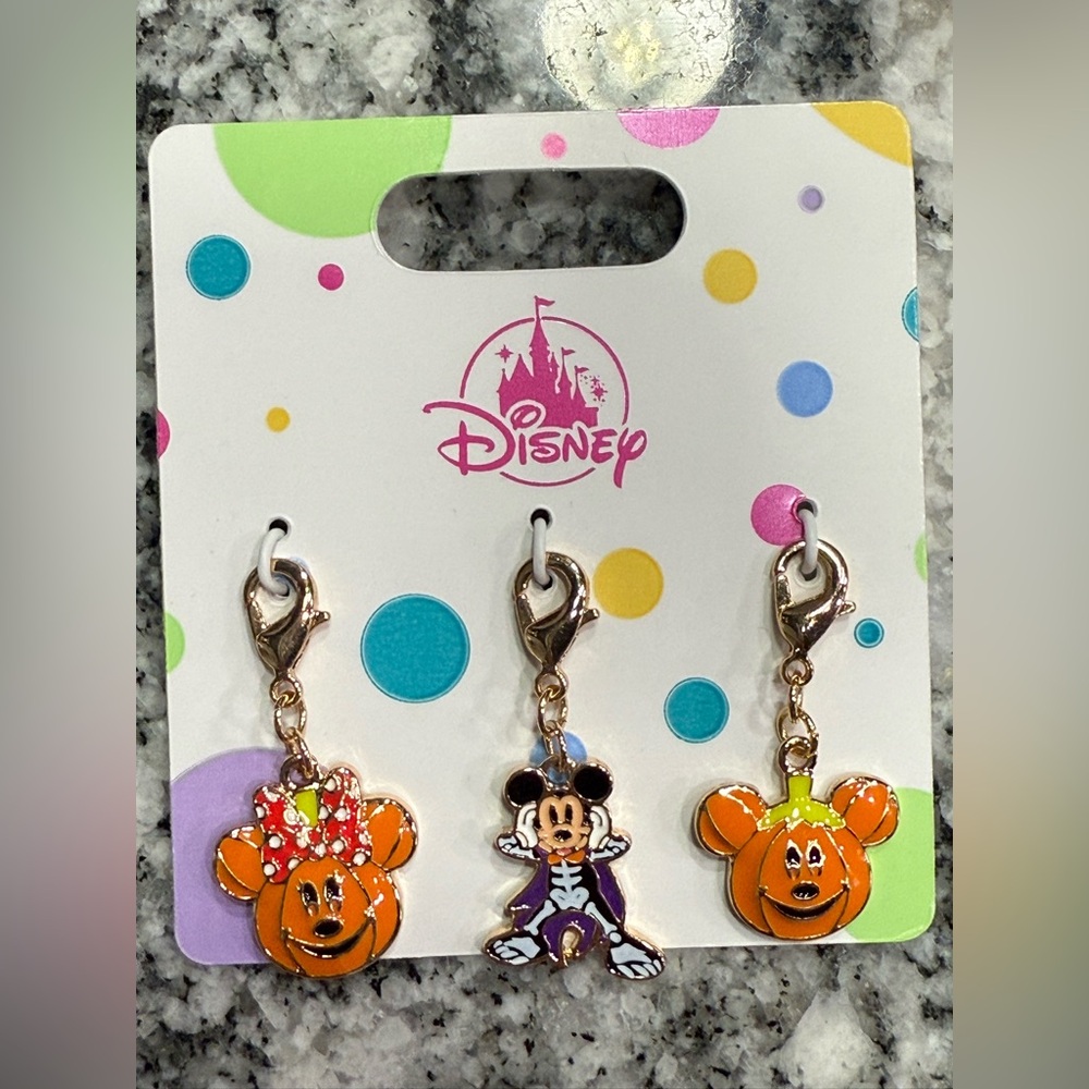 Disney Halloween Dangle Charms WDW